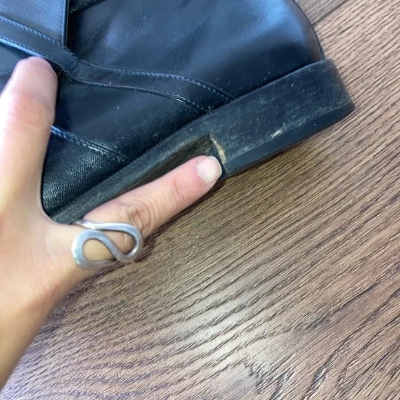 Bally Mens Black Leather Chukka Boots size 8 - Picture 8 of 8